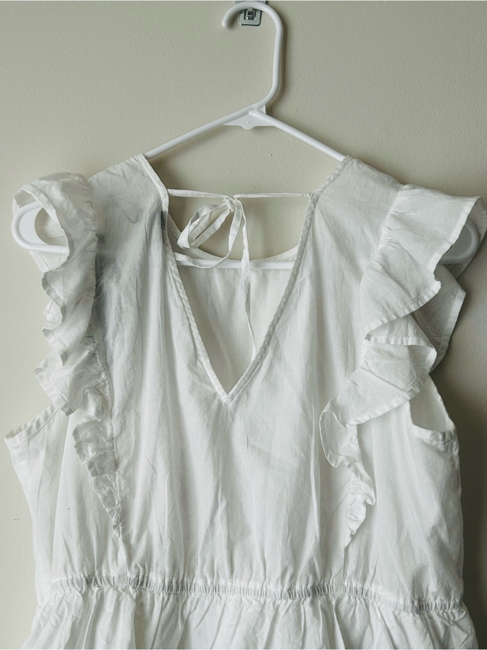 Vero Moda White Lightweight Blouse - Picture 4 of 6